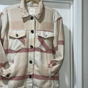 Women’s Active USA Sherpa Lined Flannel Small